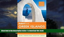 liberty books  Fodor s Greek Islands: with Great Cruises   the Best of Athens (Full-color Travel