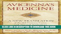 Ebook Avicenna s Medicine: A New Translation of the 11th-Century Canon with Practical Applications