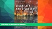 GET PDF  Disability and Disaster: Explorations and Exchanges (Disaster Studies)  PDF ONLINE