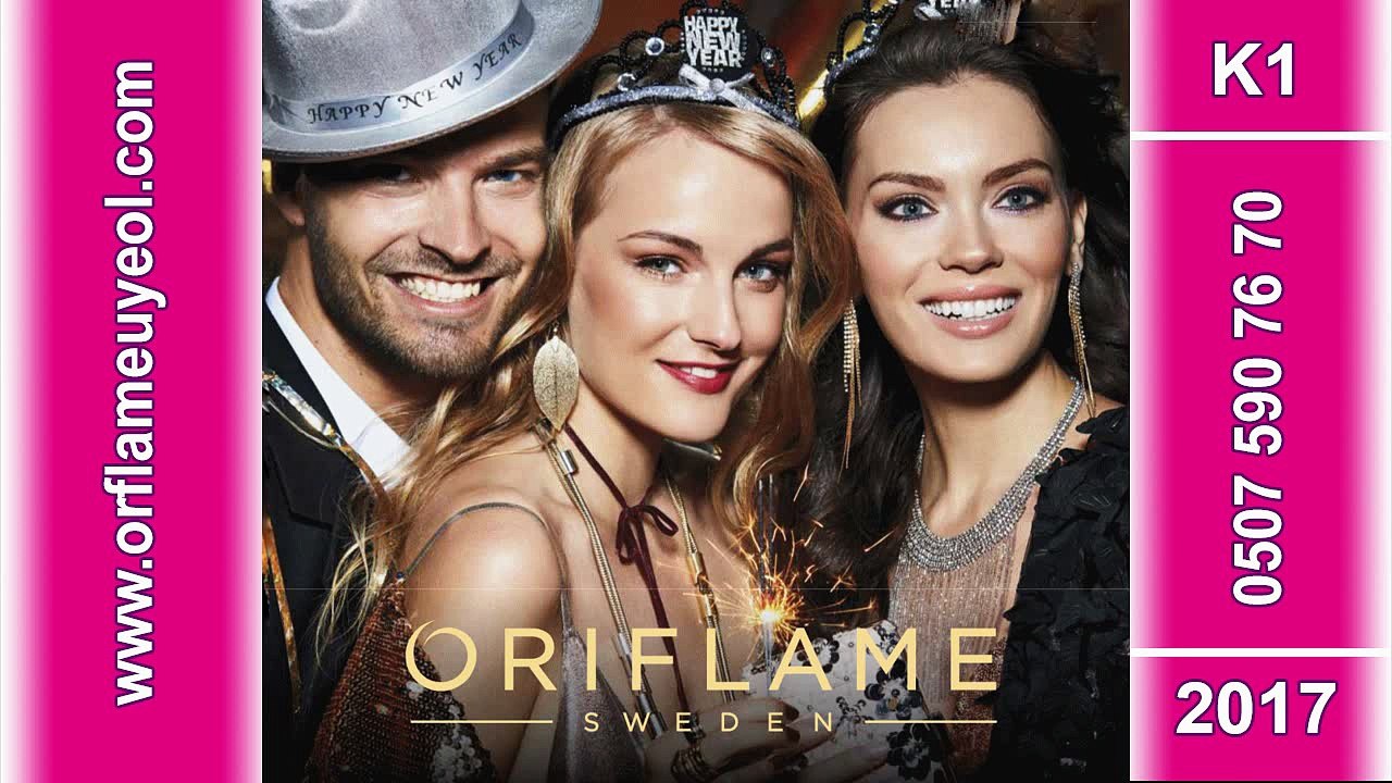 Oriflame K1 Ocak 2017 Kataloğu