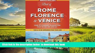 Best books  Best of Rome, Florence and Venice: Your #1 Itinerary Planner for What to See, Do, and