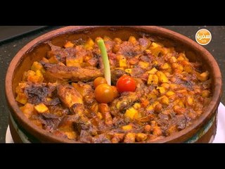 طاجن دجاج بالحمص | الشيف شربيني