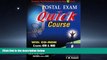 FAVORIT BOOK Postal Exam 460 Quick Course with CD-ROM: Complete Test Preparation in Less than 12
