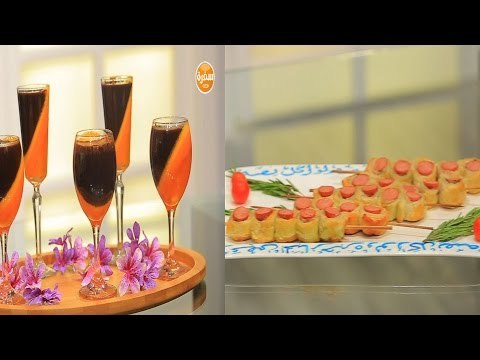 أعواد فطائر السوسيس - أكواب موس البرتقال والشيكولاتة | زعفران وفانيلا حلقة كاملة