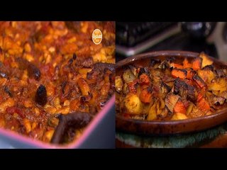 طاجن عكاوي بالبطاطس - سجق بالفاصوليا - كريب - سلطة حمص بالكرنب  | الشيف حلقة كاملة