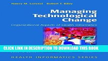 Ebook Managing Technological Change: Organizational Aspects of Health Informatics Free Read