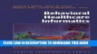 Ebook Behavioral Healthcare Informatics (Health Informatics) Free Read