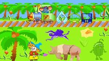 Развивающий мультфильм для малышей-Изучаем Буквы от Н до У для самых маленьких