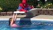 MERMAID KIDNAPPED Spiderman Saves Mermaid Superheroes in real life
