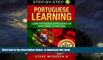 Best books  Portuguese Learning: Learn Portuguese Expressions For Your Travel To Portugal