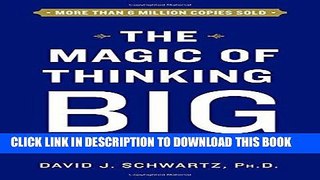 Ebook The Magic of Thinking Big Free Read