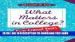 [PDF] What Matters in College?: Four Critical Years Revisited Popular Online
