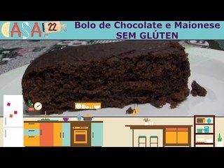 VEDA 13 - Bolo de Chocolate e Maionese SEM GLÚTEN  -  #0054