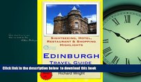 liberty book  Edinburgh Travel Guide: Sightseeing, Hotel, Restaurant   Shopping Highlights READ