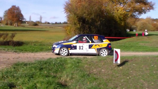 rallye de l'indre 2016 saxo#82 ES1