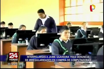 Ministro Jaime Saavedra sería interpelado en el Congreso