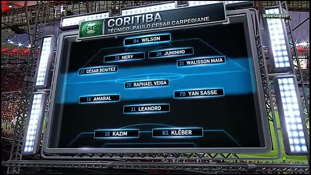 Flamengo 2 x 2 Coritiba - Gols & Melhores Momentos - Campeonato Brasileiro 2016