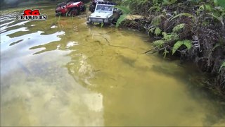 RC Offroad Trucks 4x4 River Crossing part 3