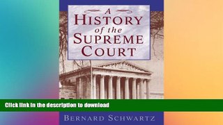GET PDF  A History of the Supreme Court  BOOK ONLINE