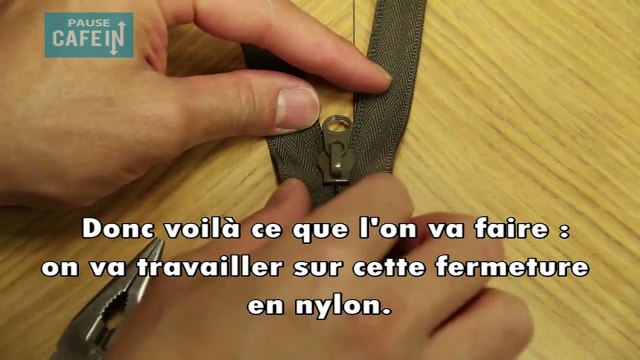 Voila comment réparer une fermeture éclair coincée. Infaible