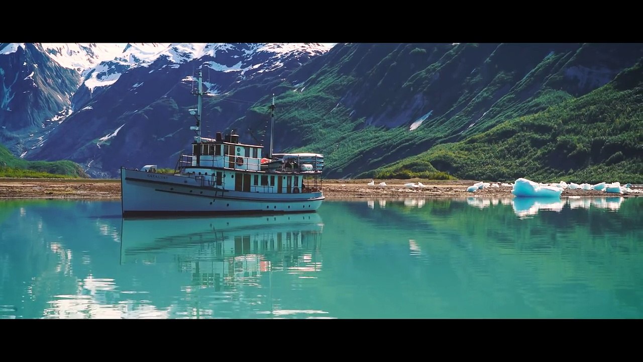 Surprise wedding proposal on a sailboat in Glacier Bay, Alaska