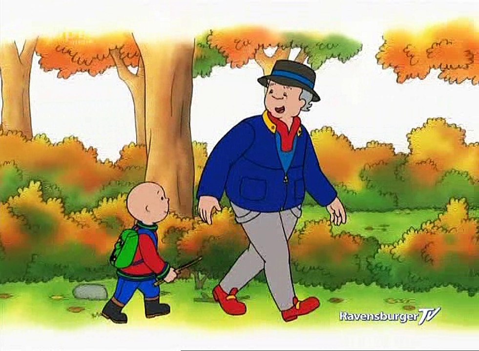 Caillou S01e38a - Das Blaetterspiel