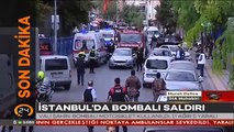 İstanbul Yenibosnada polis merkezi yakınında patlama