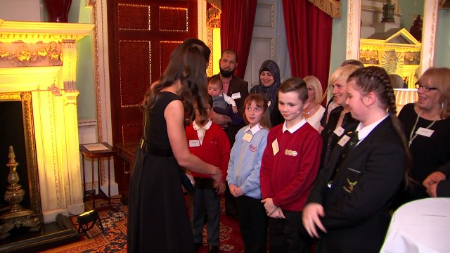 Kate honours inspiring children and teachers