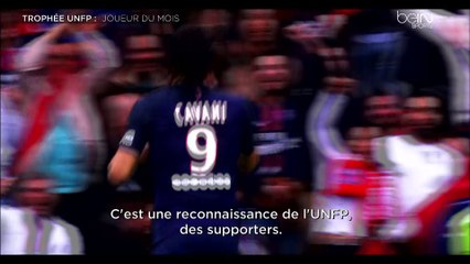 CAVANI, JOUEUR DU MOIS DE SEPTEMBRE ET OCTOBRE 2016