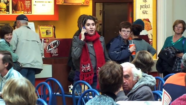 Christmas Food Court Flash Mob, Hallelujah Chorus - Must See!