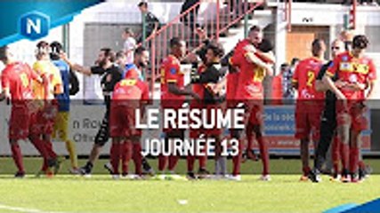 Championnat National tous les buts de la 13e journée (2016-2