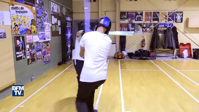 La force est avec ces élèves d’une école de sabre laser