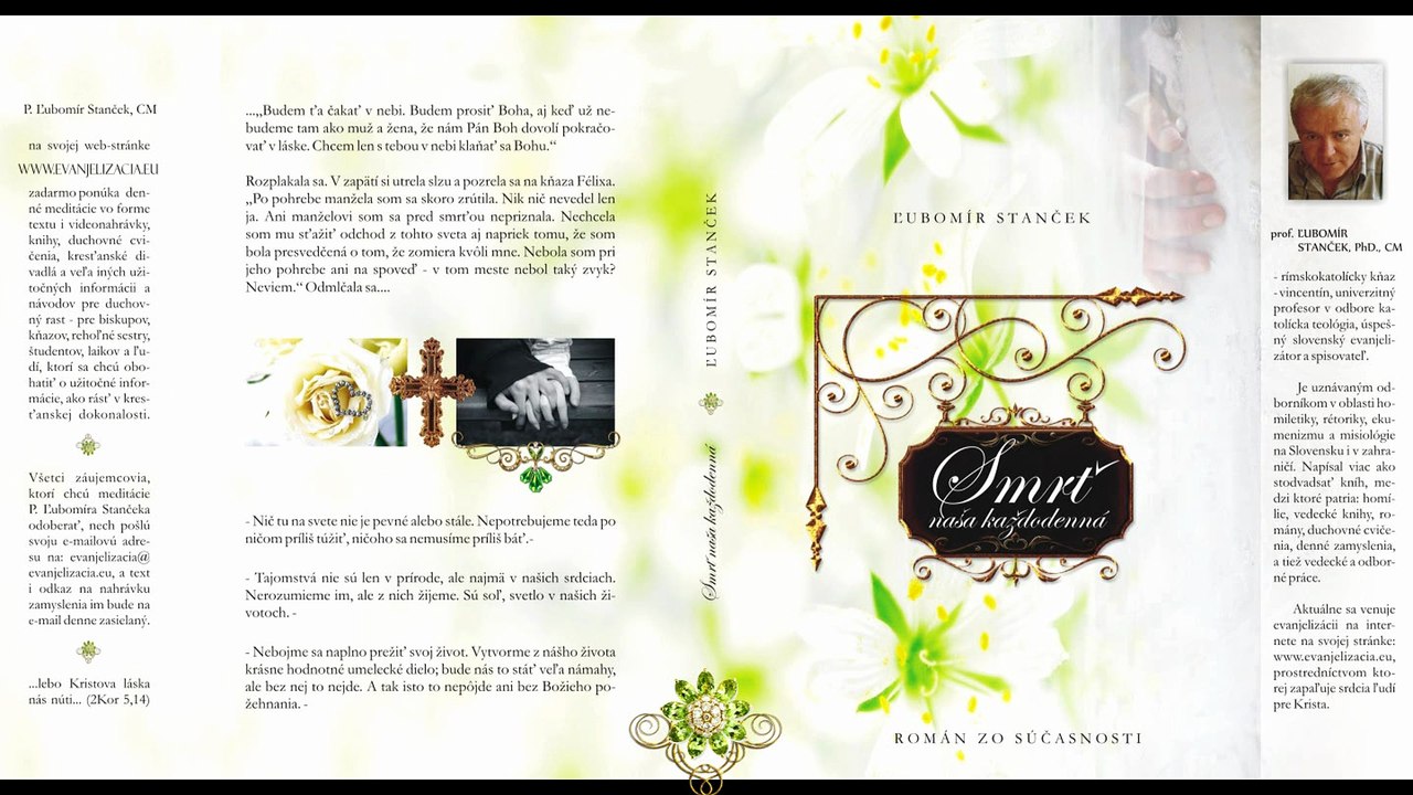 Smrť naša každodenná - román - P. Ľubomír Stanček, CM