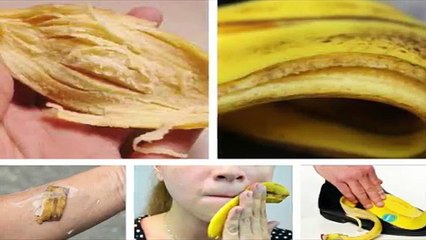 48. Rub a banana peel on your face and watch what happens. It's really amazing