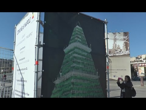 Napoli - Lungomare, arriva 'N'Albero per Natale (21.11.16)