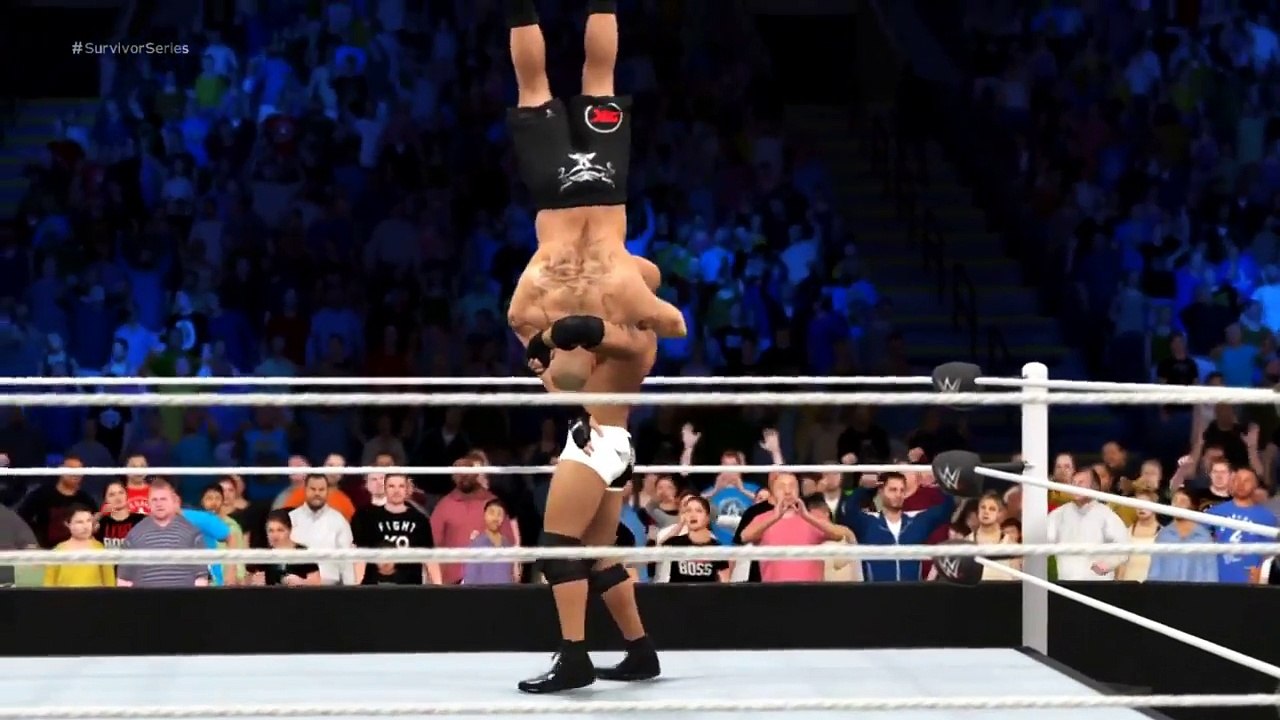 WWE SURVIVOR SERIES 2016 - Goldberg vs Brock Lesnar in less than 2 minutes (WWE 2K17)