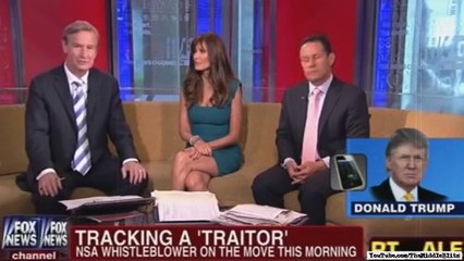 Donald Trump repeatedly calls Edward Snowden a traitor