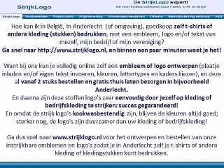 Zelf kleding bedrukken Anderlecht