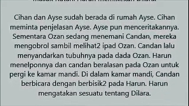 Sinopsis CANSU & HAZAL 2 Episode 89 Tayang Kamis 22 September 2016