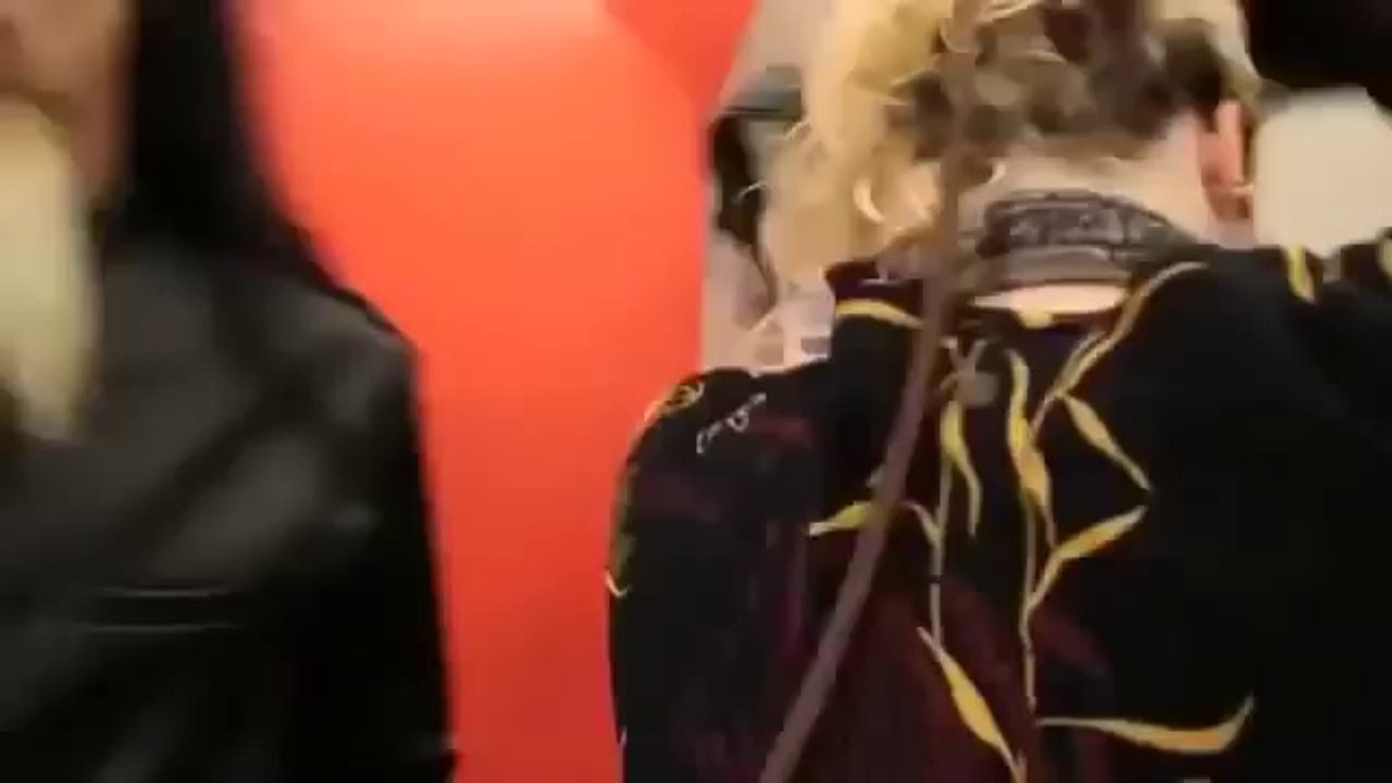 Vaginal piercing sexy blonde