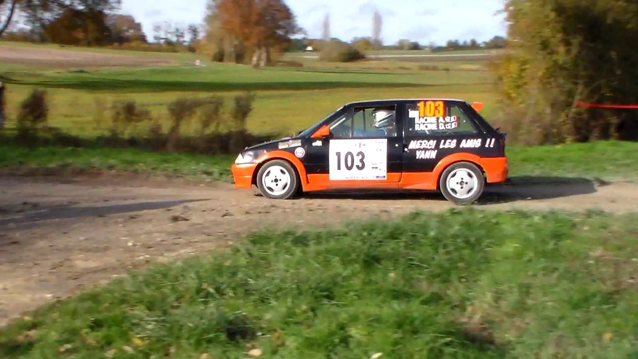 rallye de l'indre 2016   ax gti#103       ES1