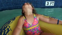 Kids Swimming in The Pool Underwater - Girls Beach Fun - Broken iPhone