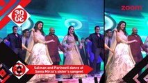 Salman And Parineeti Dance At Sania Mirza's Sisters Sangeet - Star Studded Wedding Reception
