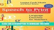 [READ PDF] EPUB Speech to Print Workbook: Language Exercises for Teachers, Second Edition Full Book