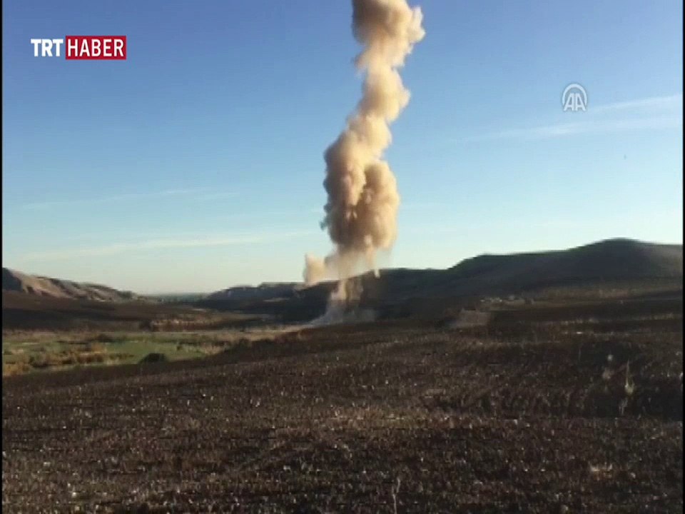 600 kilogram amonyum nitrat imha edildi