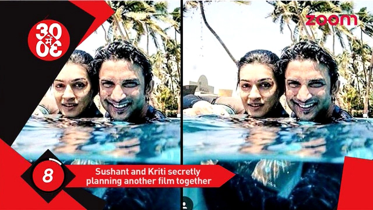 Sushant And Kriti Secretly Planning A Film Together - Sanjay And Manyata Express Their Love Through Bracelets