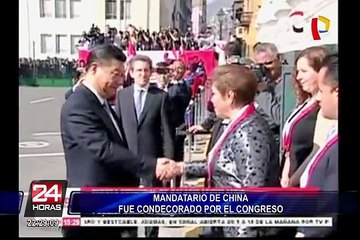 Télécharger la video: Presidente chino Xi Jinping firmó importantes acuerdos con el Perú