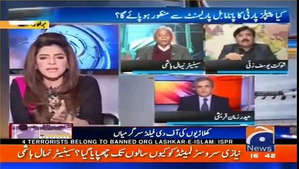 Shaukat Yousafzai clash with Nehal Hashmi