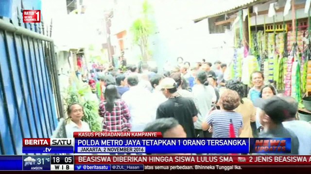 Polisi Tetapkan 1 Tersangka Kasus Penolakan Kampanye Ahok-Djarot
