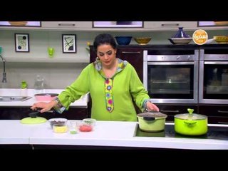 فلفل الوان محشي فريك | نادية سرحان